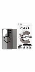 CARE by PanzerGlass Urban Combat - Zadní kryt pro mobilní telefon - termoplastický polyuretan (TPU), polykarbonát - kouřová smokey, černá - pro Samsung Galaxy S25 Ultra