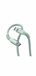 Verbatim Sync&Charge 60W 120cm USB-C/USB-C Magnetic grün  31864