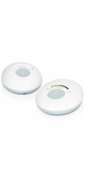 Alecto DECT Babyphone mit Full ECO-Modus, weiß/blau