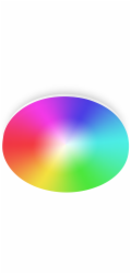 iGET HOME LS1 - Wi-Fi LED světlo 15W RGB, CCT, 22cm, stmívatelné, samostatné, IP54