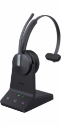 Yealink Yealink WH64 Hybrid Mono Teams Headset Bezdrátový headset s hlavovým mostem Kancelář/Call centrum Micro-USB Bluetooth Černá