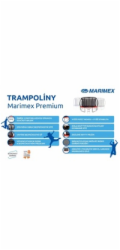 Marimex Premium trampolína 305 cm + vnitřní ochranná síť + schůdky ZDARMA