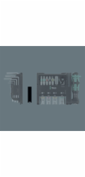 Wera Starrer Tool-Check Modular Adapter 9549 (schwarz)