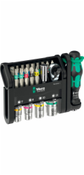 Wera Tool-Check Modular 1 (schwarz/grün, 21-teilig, inkl. 1/4 Bit-Ratsche)