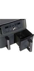 Ninja MAX 6-in-1 Dual Zone Heißluftfritteuse DZ400EU (grau, 2.470 Watt, 2 Körbe je 4,75 Liter)