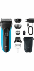 Braun Series 3 3010 BT  Black/Blue