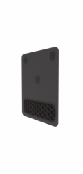 Fellowes Breyta XL Mauspad schwarz mit Handgelenkauflage