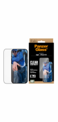 PanzerGlass - Ochrana obrazovky pro mobilní telefon - ultraširoký strih s EasyAligner - sklo - barva rámu cerná - pro Apple iPhone Air