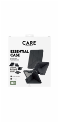 CARE by PanzerGlass - Pouzdro s klopou pro tablet - termoplastický polyuretan (TPU), polykarbonát, umelá kuže - cerná - pro Apple 13-inch iPad Air; 13-inch iPad Pro