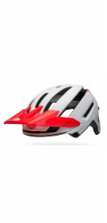 Bell MTB helma SUPER AIR SPHERICAL matně lesklá bílá s infračerveným senzorem, velikost L (58-62 cm) (NOVINKA 2025)