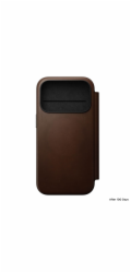 Nomad puzdro Modern Leather Folio Magsafe pre iPhone 17 Pro - Brown
