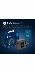 Motorola TurboPower 125W Charger USB-PD 3.0 GaNFast + USB-C Kabel