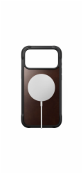 NOMAD kryt Rugged Leather Case Magsafe Horween pro iPhone 17 Pro Max - Rustic Brown