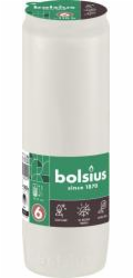 Svíčka hřbitovní olejová bílá 342 g/57x177 mm (cca 110 h)