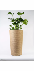 Adoni Jutový květináč s vložkou, průměr 44 cm, výška 75 cm (adoni75)
