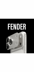PanzerGlass Fender Camera Protection pre iPhone 17 Pro - Silver