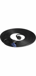 Orno Prodlužovací kabel do dílny s ochranou proti stříkající vodě IP44, 1x2P+Z 10m, olejivzdorný gumový kabel H07RN-F 3x1,5 mm2, 230 V AC/16 A