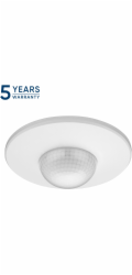 Orno 360° senzor pohybu a přítomnosti, IP20, 2000 W, 3 senzory, nastavitelný dosah 03 m–20 m, bílý, OR-CR-295/W