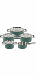 Zwilling Pure Cookware Set 5-Pc 18/10 Green