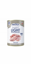 BALTICA Nutraceutic Monoprotein Light Rabbit with prebiotics - vlhké krmivo pro psy - 400g