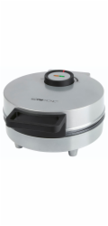 Clatronic HA 3833 1 vafle/vaflí 1200 W Černá, Stříbrná