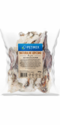 PETMEX Uszy Królika z futrem 200g
