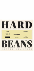 Hard Beans Kávová zrna Hard Beans - filtrovaná káva Colombia Vanilla Heaven 200 g