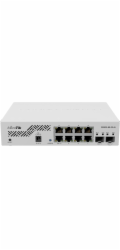 MikroTik Cloud Smart Switch CSS610-8G-2S+IN, 8 gigabit.portů, PoE-In, 2xSFP+, SwOS
