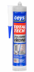 Lepidlo tmel TOTAL TECH Ceys express šedý 290 ml