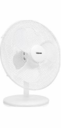 Tristar Stolní ventilátor VE-5727, průměr 30 cm, bílý, počet rychlostí 3, 40 W, oscilace