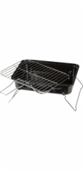 Gril na dřevěné uhlí 37x27x17 cm Strend Pro Paolo BBQ