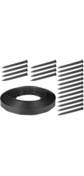 Lem Strend Pro Garden, trávníkový, elastický, černý, L-10 m, 4 cm