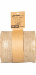 Stuha Strend Pro Garden, jutová, 15 cm, L-25 m