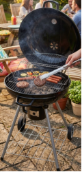 Gril Strend Pro Marco, BBQ, na drevené uhlie, 58,5x65x85 cm