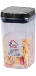 Dóza MagicHome, so silikónovým tesnením, 1300 ml, 106x106x190 mm, stohovacia