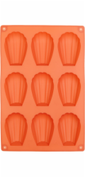 Forma MagicHome, na pečení, silikonová, na 9 tlapek, 20x30x1,2 cm