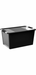 Box s vekom KIS Bi-Box L, 40 lit., čierny, 35x55x28 cm