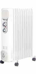 Chladič Strend Pro NSC-A1, 1000/1500/2500W, 11 žeber, 230V, olejový