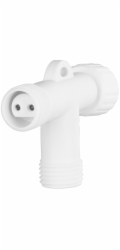 Konektor MagicHome Vánoce MULTI CONNECT C53, T-kus, bílý, pro rozvětvení řetězu, exteriér