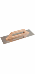 Strend Pro Premium, HardWood, dřevěná rukojeť, 270x130 mm, rovná, 0,7 mm, nerezová ocel