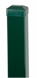 Strend Pro EUROSTANDARD, 1600/60x40/1,25 mm, zelený, čtvercový, víčko, Zn+PVC, RAL6005