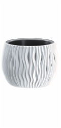 Hrnec s vložkou SANDY Bowl 240, 238x161 mm, šedý