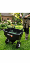 Rozmetadlo sypkých materiálů Goodfarm 201, 20 l/30 kg, rozmetání max. 8 m