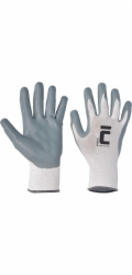 Rukavice BABBLER 10/XL, nylon/nitril