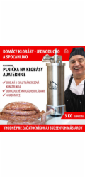 MagicHome SM206 plnička klobás a játrových párků, vertikální, 3 kg, manuální