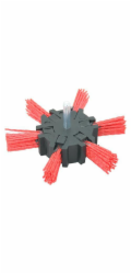 Strend Pro kartáč AWB-021 100 mm, kulatý, nylonový, se stopkou, G80