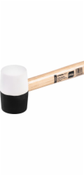 Kladivo Strend Pro HM232 340 g, 290 mm, guma, BlackWhiteHlava, dřevěná rukojeť