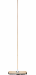 Smeták Geco Z40NU, 400 mm, dřevo/kov, s násadou