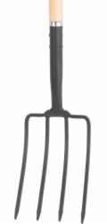 Vidlice F5125, čtyřhrotá, s rukojetí D, dřevo:ruční