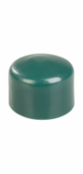 Krytka Strend Pro METALTEC, na kulatý sloupek, plastová, zelená, 40 mm